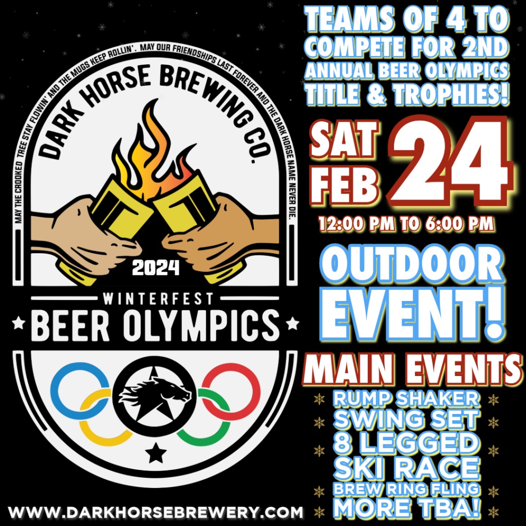 2024 WINTERFEST BEER OLYMPICS - Dark Horse Brewing Co.